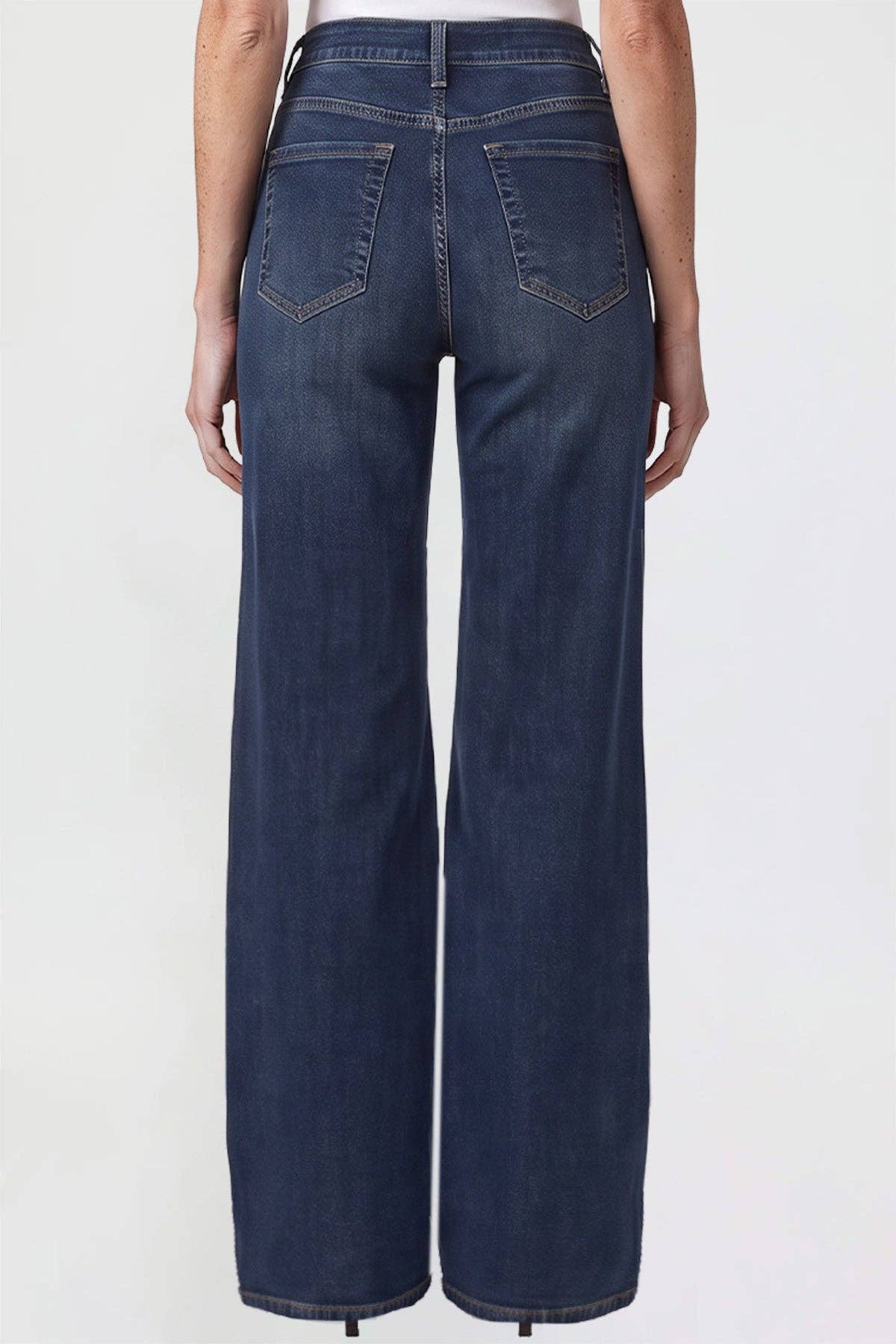 YMI Petite Kayla Wide Leg Jeans PP822160 (REG)