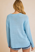 Baby Blue Beach Sweater (REG/PLUS)