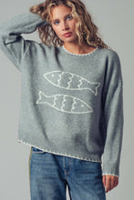 Fish Graphic Sweater (REG)