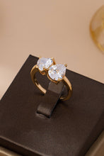 Minimal Crystal Duo Ring