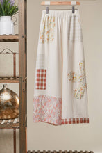 Cottage Patchwork Wide Leg Pants (REG)
