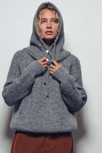 Sweater & Hooded Scarf Set (REG)