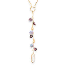 Fringe Bead Drop Necklace