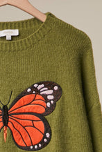 Embroidered Butterfly Sweater (REG)