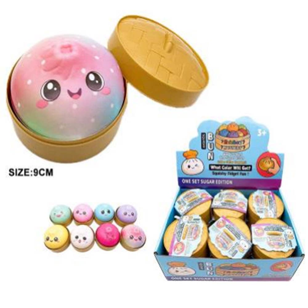 Slow Rise Cute Face Dumpling Squishy Toy