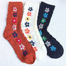 Side Garden Flower Socks