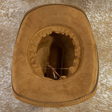 Suede Cowboy Hat w/ Frayed Band
