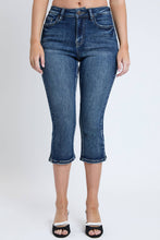 YMI Mid Rise Capris with Side Slit (REG)
