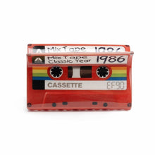 Retro Cassette Tape Claw Clip