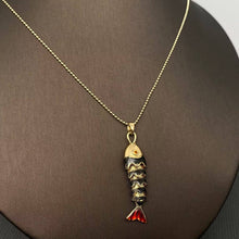 Vibrant Summer Fish Necklace