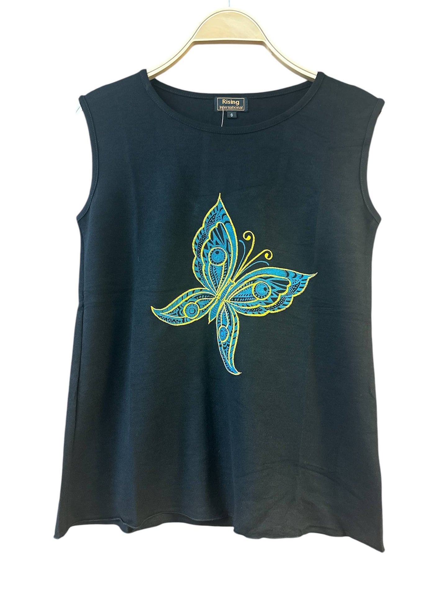 Butterfly Print Tank Top (REG)