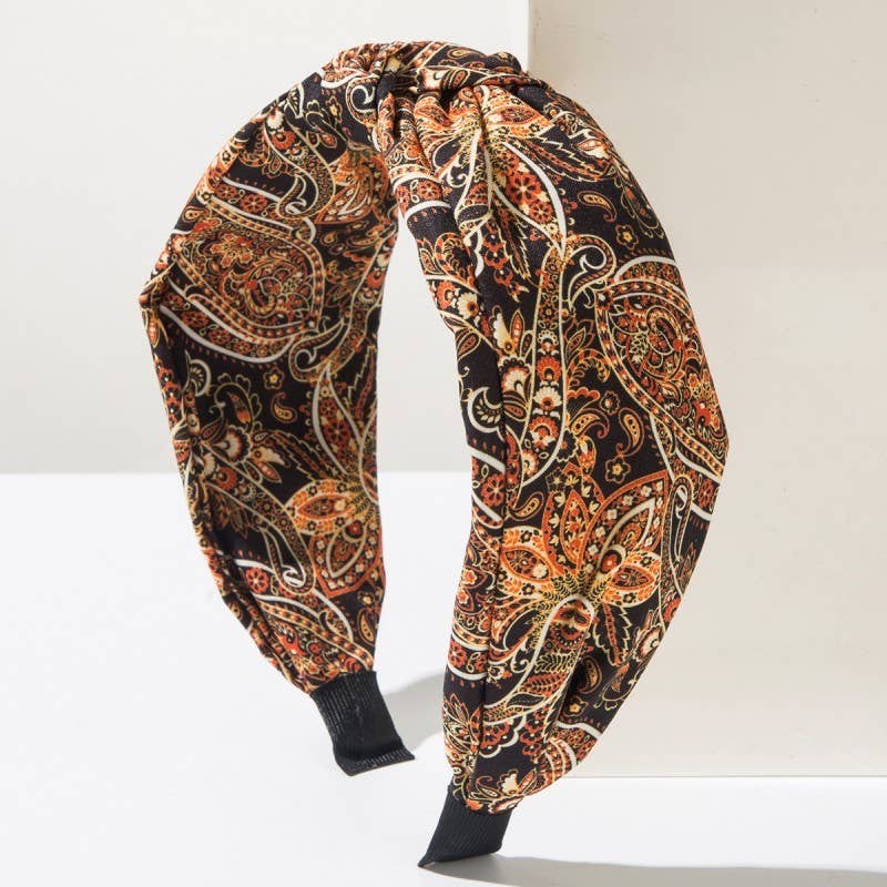 Floral Paisley Headband