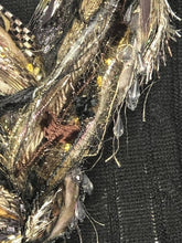 Handmade Dark Gold & Pewter Scarf