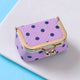 Mini Polka Dot Travel Jewelry Box