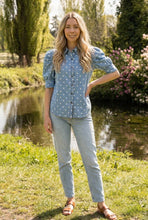 Collared Polka Dot Top (REG)