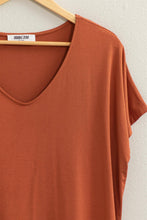 Brick V-Neck Dolman Top (REG)