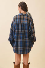 Kambrie Plaid Flannel Top (REG)