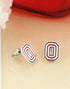 OSU Enamel Logo Stud Earrings