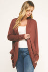 Soft Wrap Open Cardigan (REG)