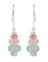 Tiered Seaglass Earrings