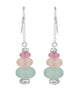 Tiered Seaglass Earrings