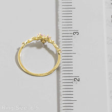 CZ Butterfly Crown Ring
