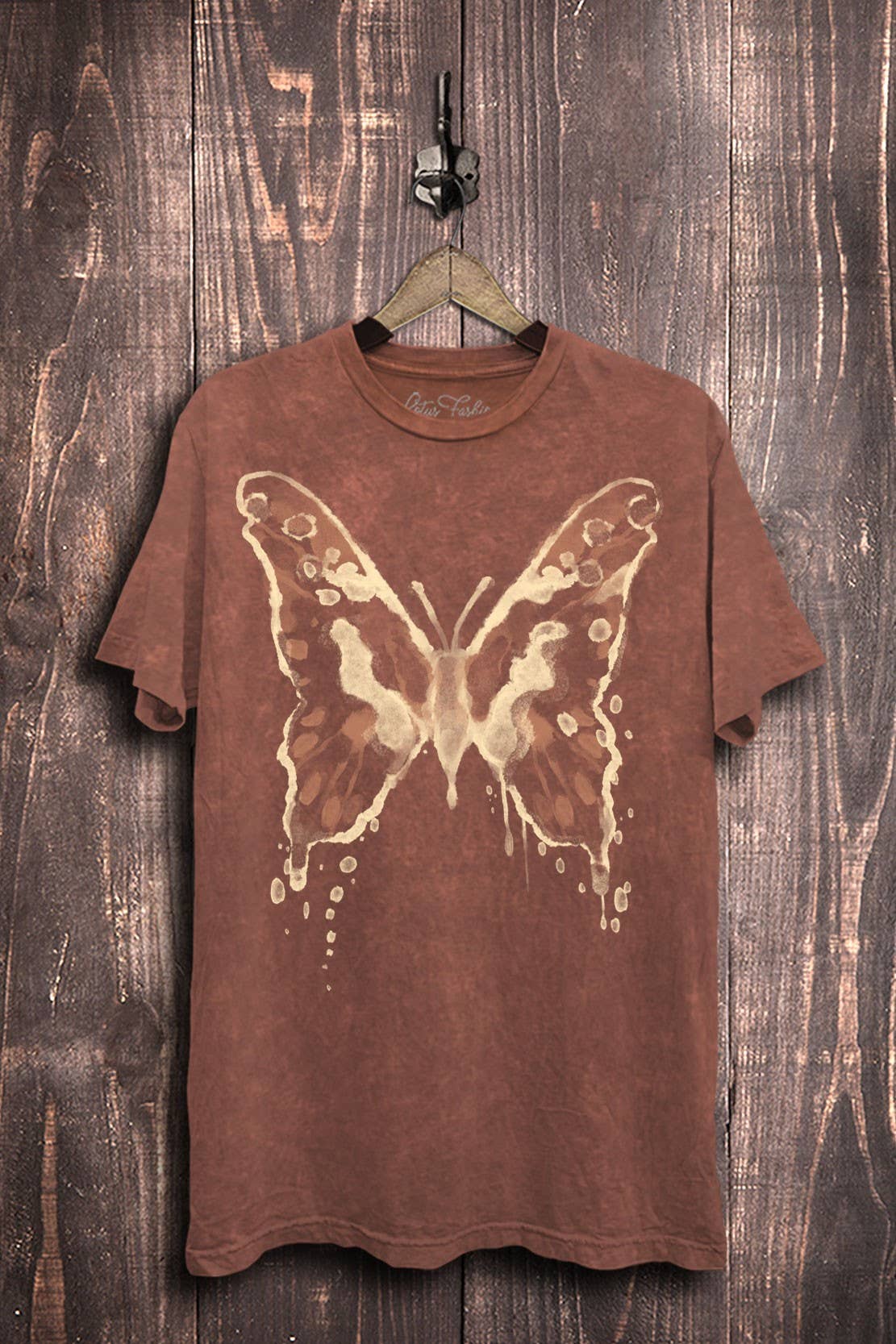 Lotus Butterfly Graphic Tee (REG)