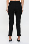 Hyperstretch Cropped Straight Pants in Dark Berry (REG)