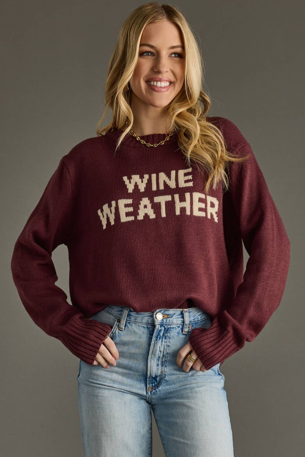 Wine Weather Sweater (REG)