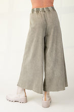 Wide Leg Terry Sweat Pants in Ash (REG/PLUS)