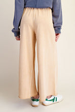 Wide Leg Terry Sweatpants in Latte (REG)