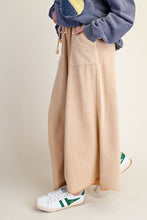Wide Leg Terry Sweatpants in Latte (REG)