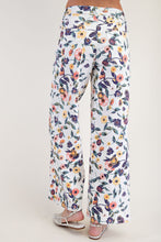 Flower Garden Twill Pants in White (REG)