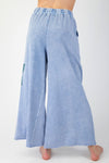 Reach for the Stars Terry Pants in Washed Denim (REG)