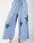 Reach for the Stars Terry Pants in Washed Denim (REG)