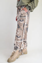 Camo Terry Wide Leg Pants (REG)