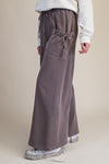 Tie Pocket Terry Pants in Espresso (REG)