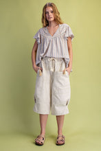 Cargo Twill Bermuda Shorts in Khaki (REG)