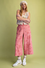 Floral Twill Pants in Antique Rose (REG)