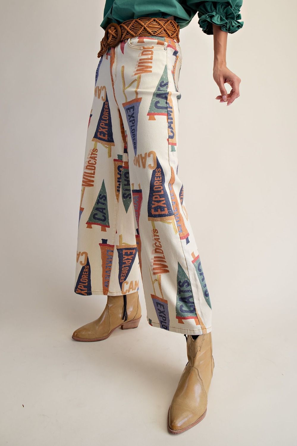 Pennant Printed Pants (REG)