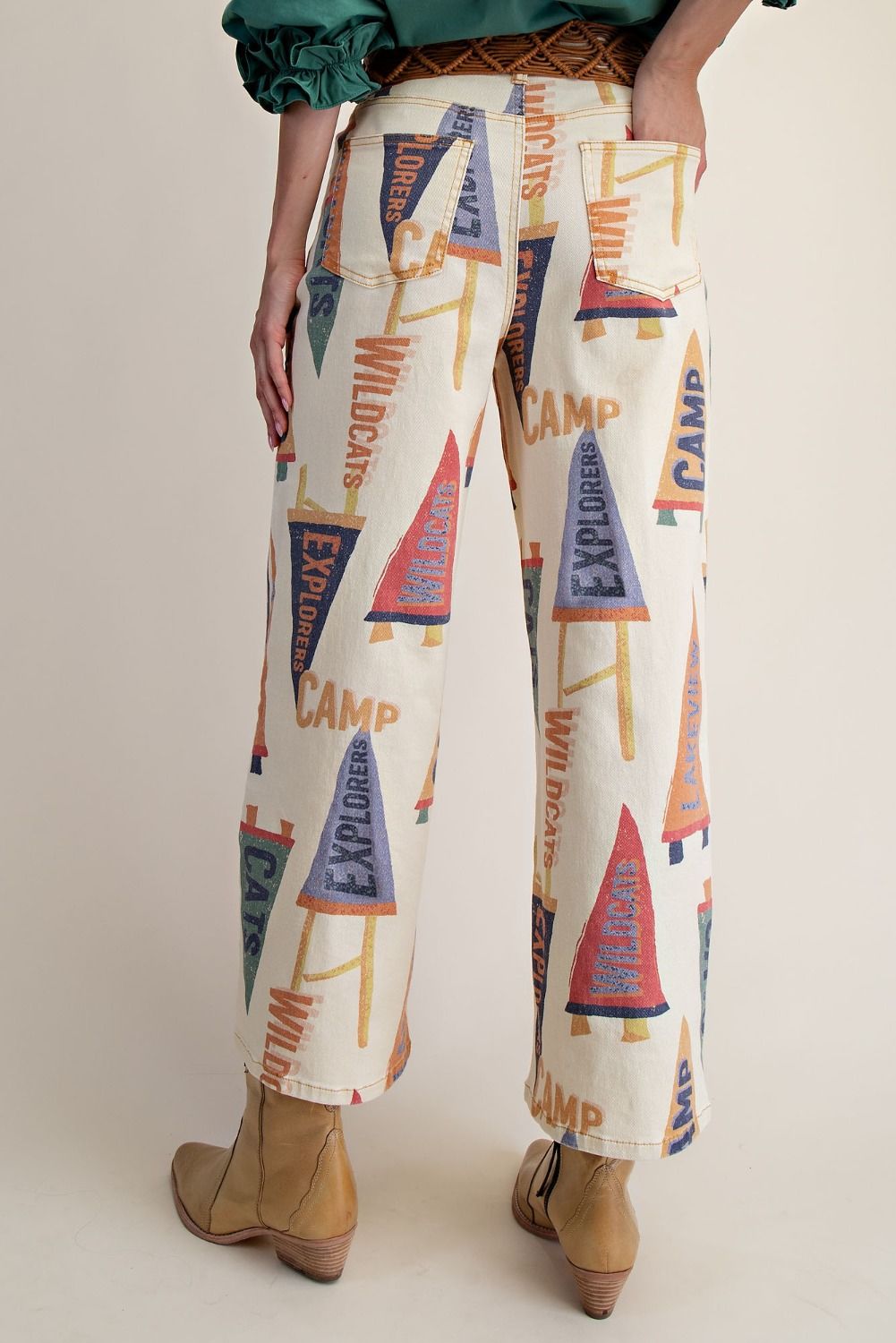 Pennant Printed Pants (REG)