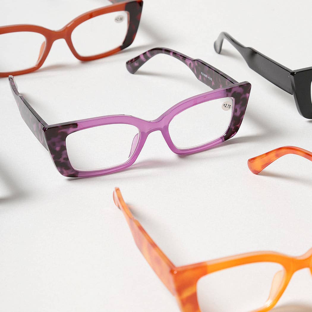 Bold Cat Eye Reading Glasses