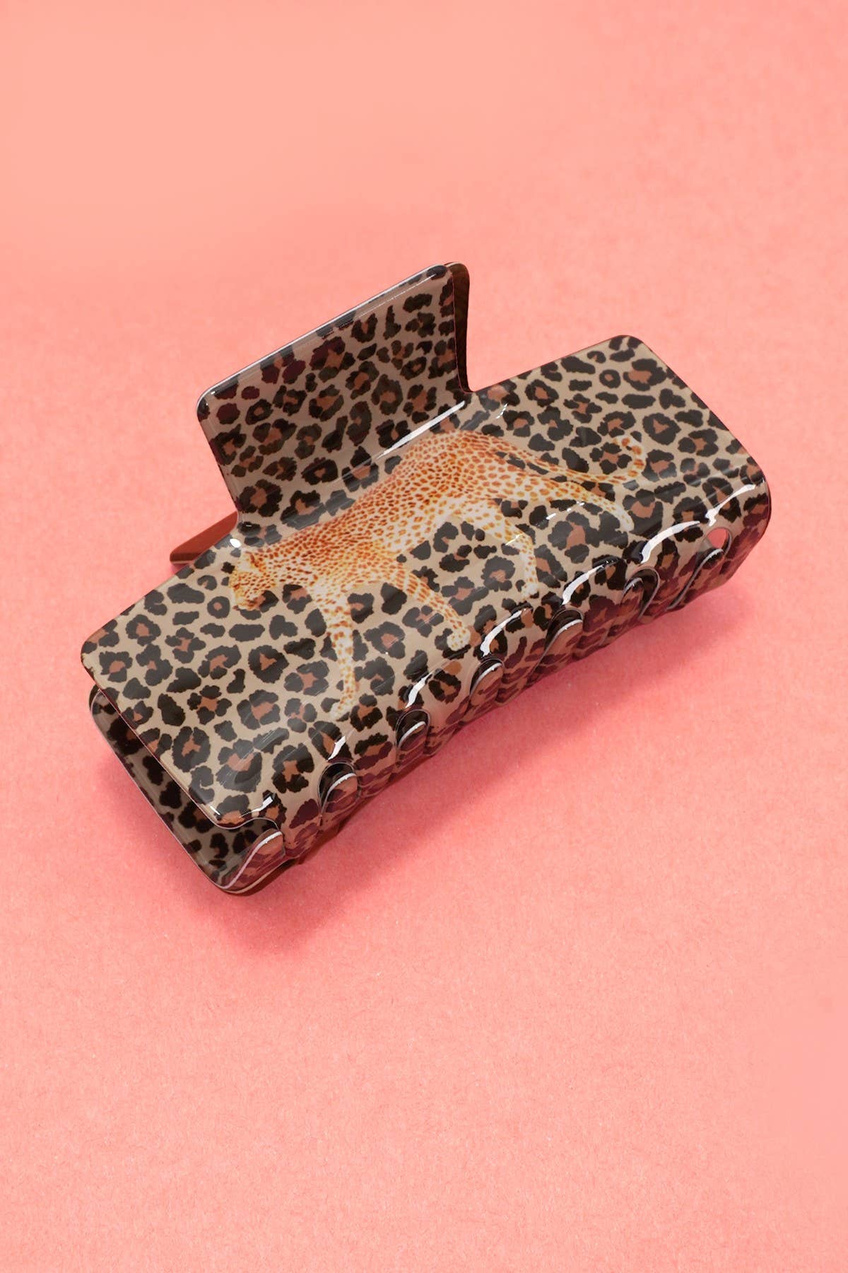 Wildlife Leopard Claw Clip