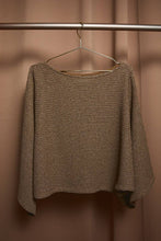 Feeling Fall Poncho Sweater in Brown (REG)