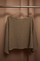 Feeling Fall Poncho Sweater in Brown (REG)