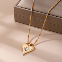 Inset Heart Necklace