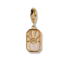 Mother of Pearl Evil Eye Charm