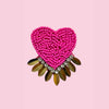 Spiky Heart Brooch