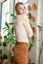 Floral Print Lace Top (REG/PLUS)