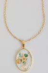 Pressed Shell Necklace